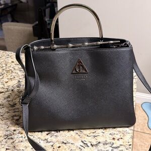 Harry Potter Deathly Hallows Elegant Black Handbag